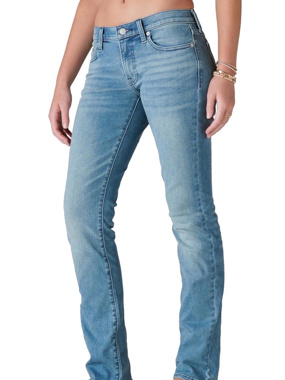 Lucky Brand Women’s Sweet Straight Jean 6/28 (worn twice, no pilling)